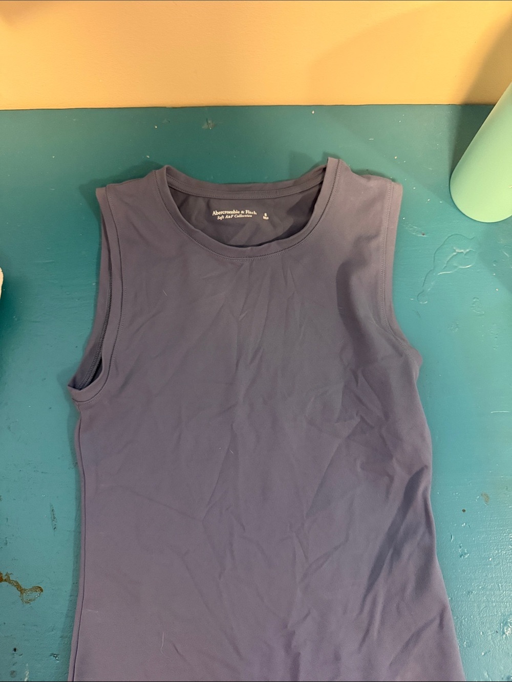 Abercrombie and Fitch Blue/Gray Bodysuit - Picture 4 of 4